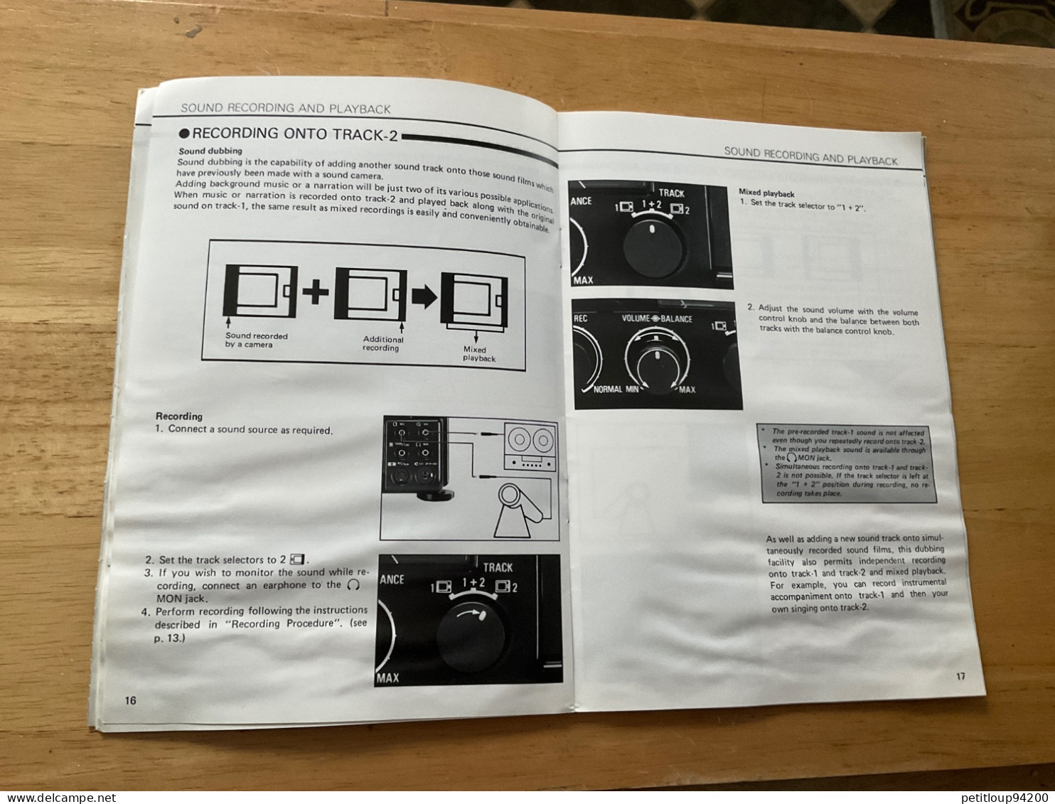 SOUND PROJECTOR Instruction Manuel SANKYO Sound-502/702