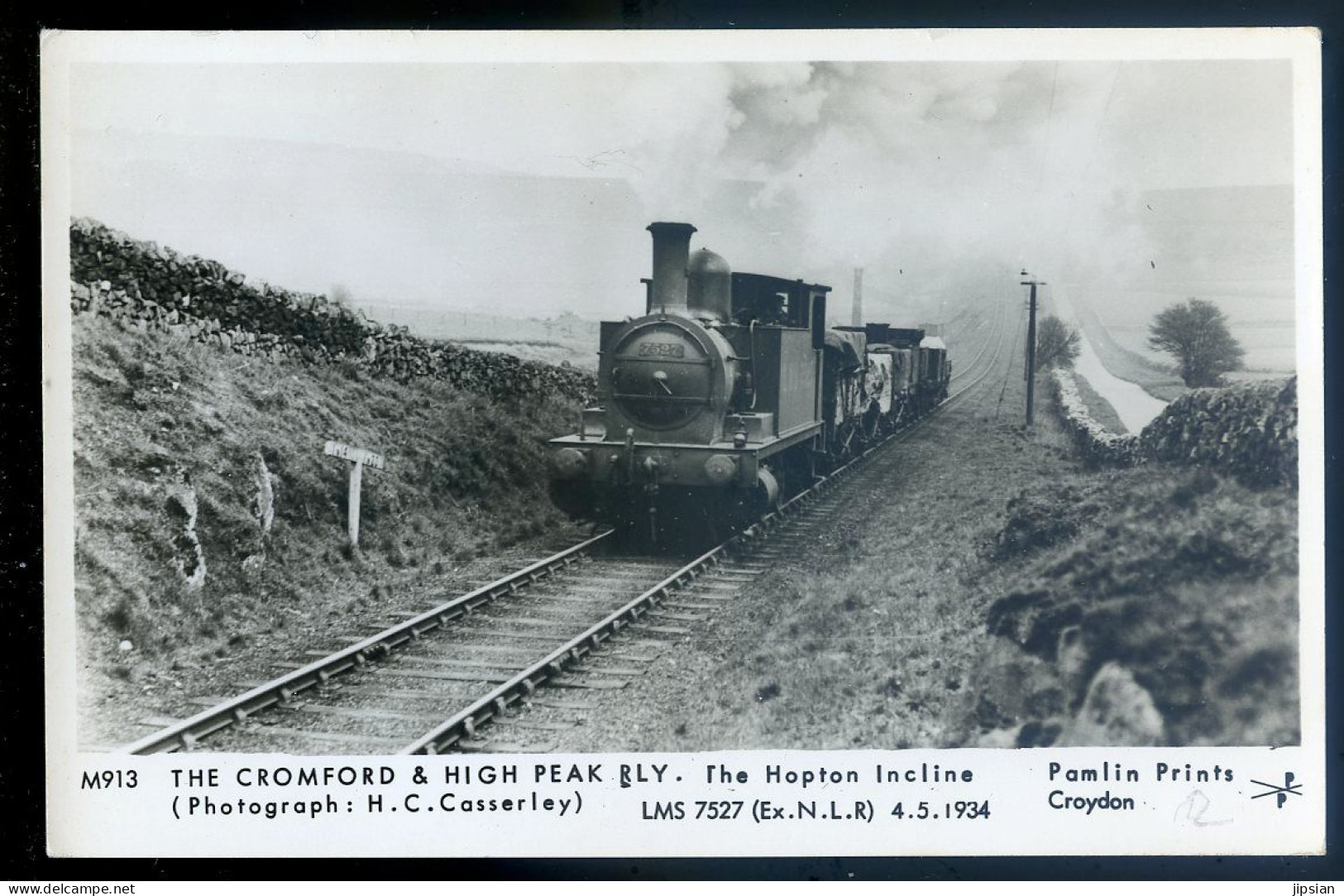 Cpa Train -- The Cromford & High Peak -- The Hopton Incline  STEP200 - Eisenbahnen