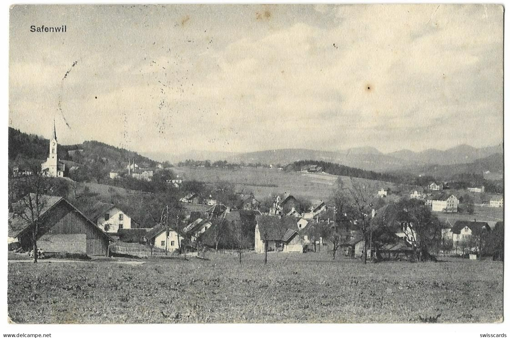 SAFENWIL: Aussenquartier 1935 - Other & Unclassified