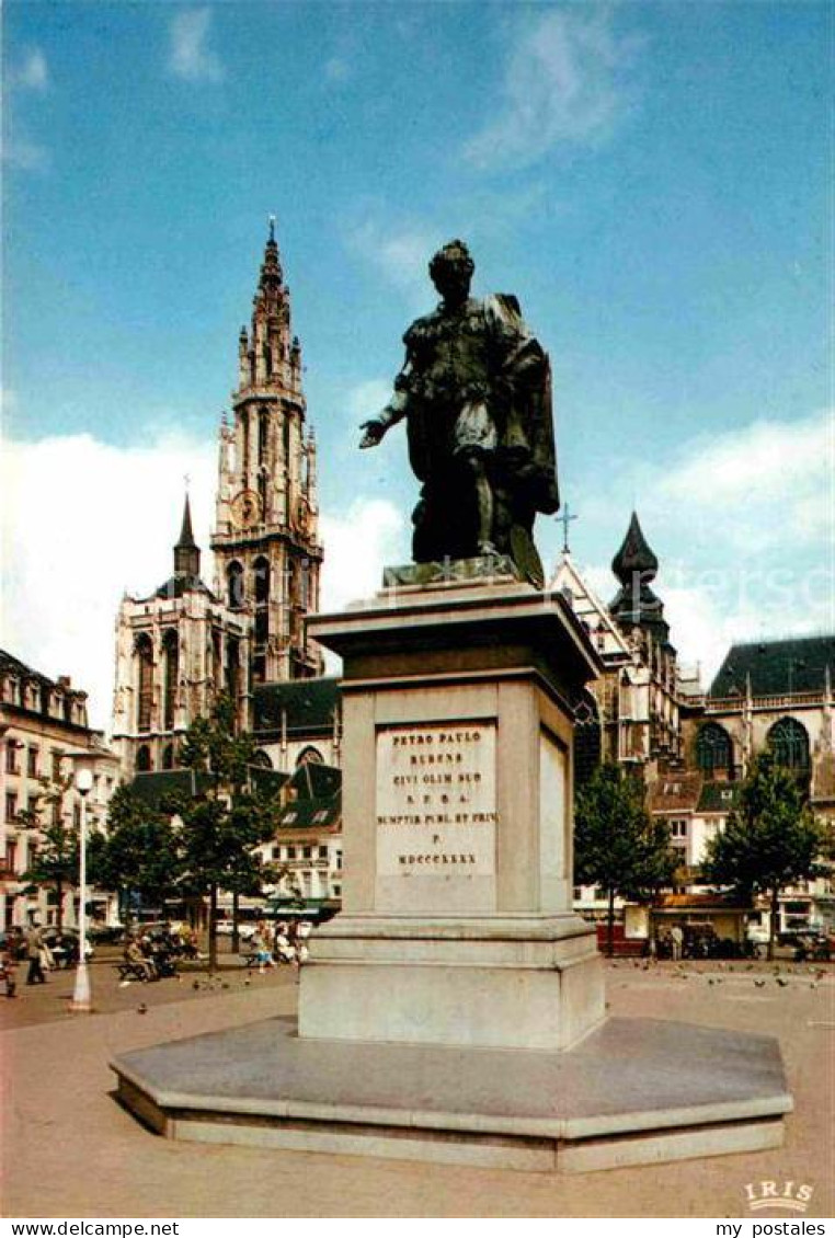 72697695 Antwerpen Anvers Standbeeld P. P. Rubens Denkmal Statue  - Antwerpen