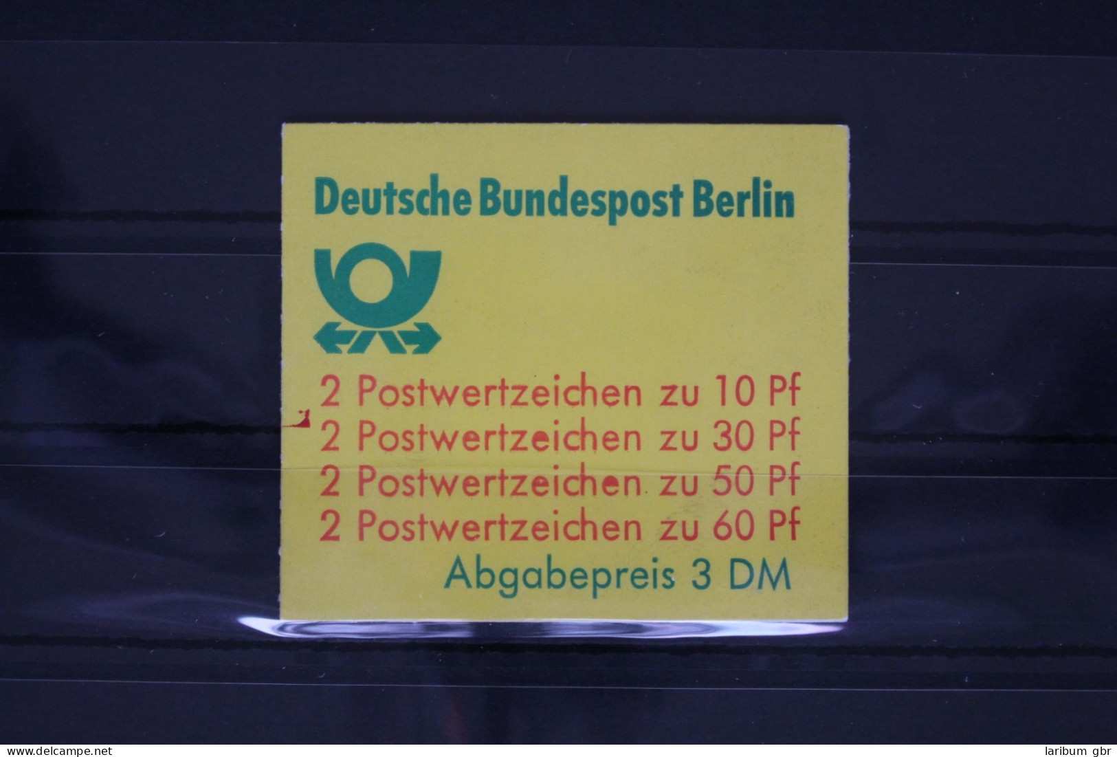 Berlin MH 12 A MZ Postfrisch Markenheftchen #FY274 - Carnets