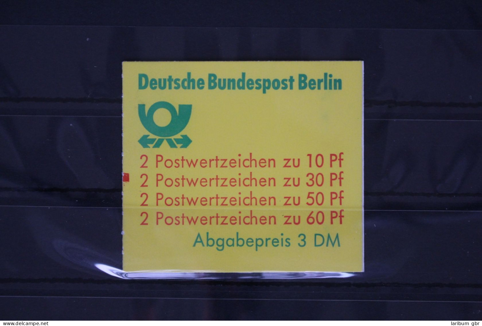 Berlin MH 12 Ca I MZ Postfrisch Markenheftchen #FY283 - Booklets