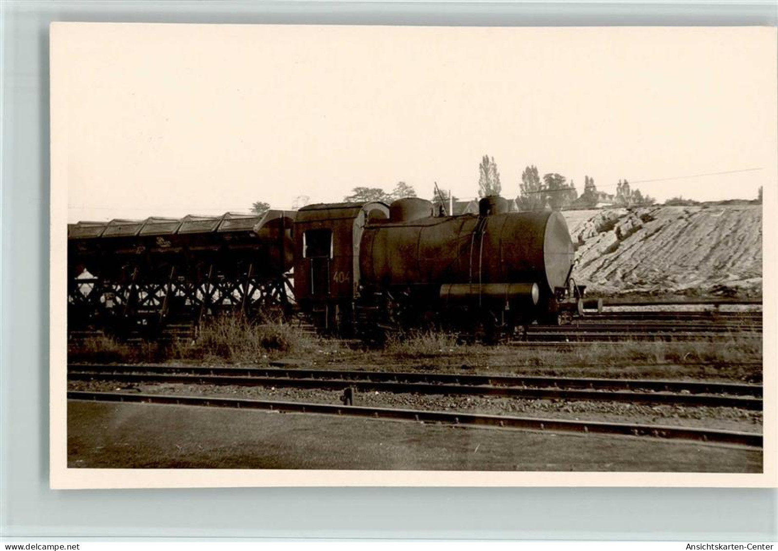 13029409 - Lokomotiven Deutschland Nr. 404  Foto AK - Eisenbahnen