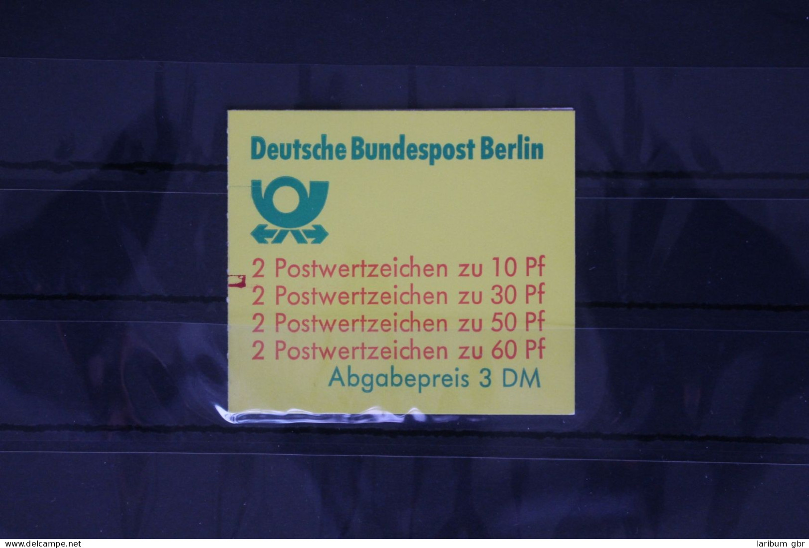 Berlin MH 12 A MZ Postfrisch Markenheftchen #FY269 - Booklets