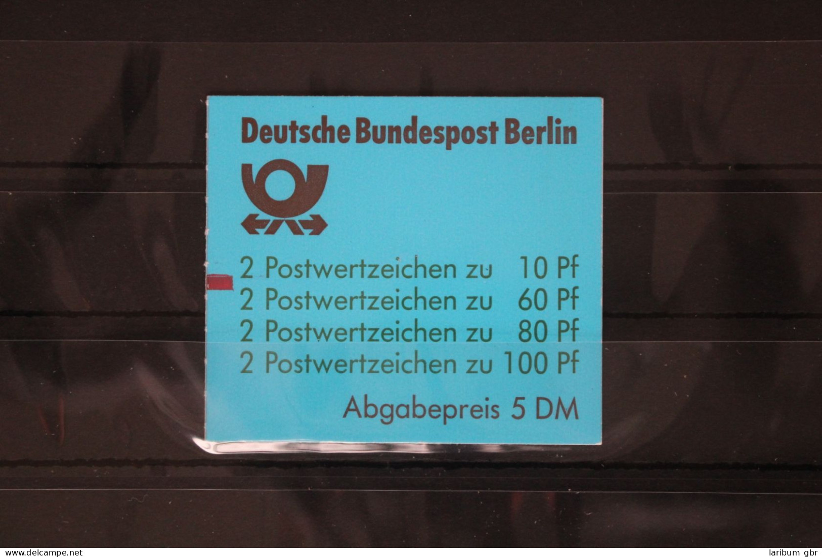 Berlin MH 15 MZ Postfrisch Markenheftchen #FY316 - Carnets
