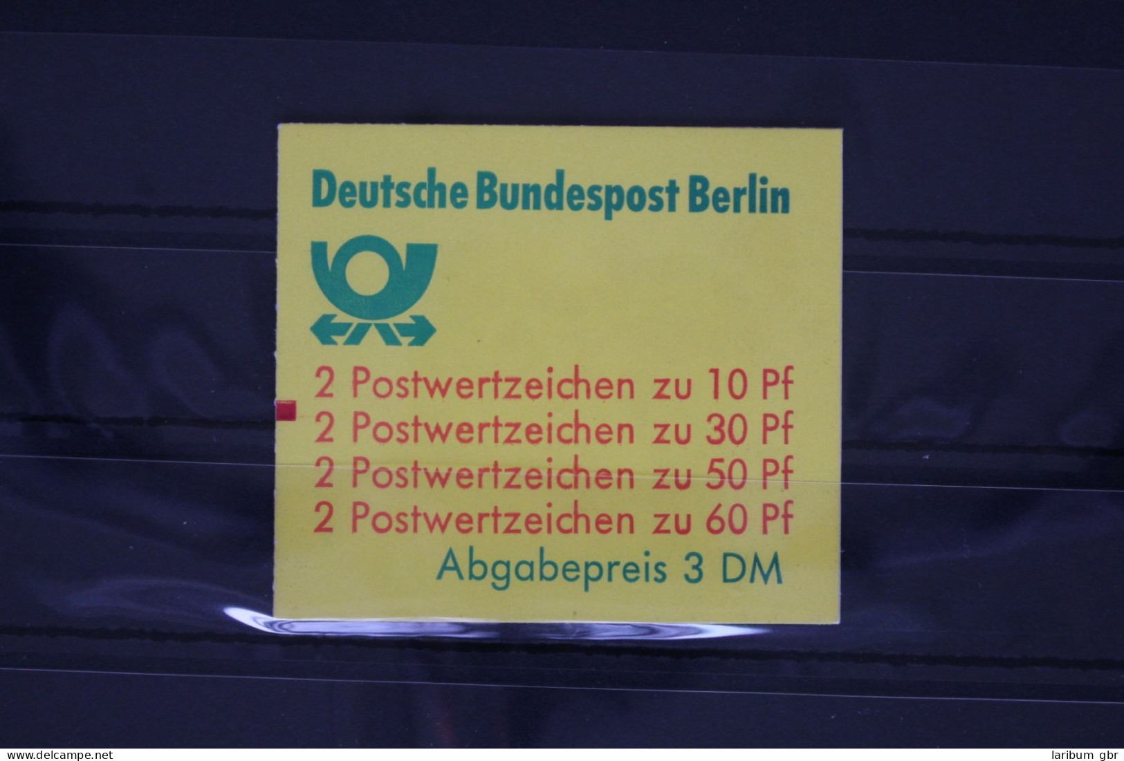 Berlin MH 12 A MZ Postfrisch Markenheftchen #FY276 - Booklets