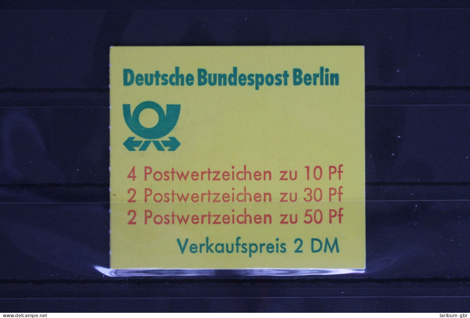 Berlin MH 10 B B OZ Postfrisch Markenheftchen #FY328 - Carnets