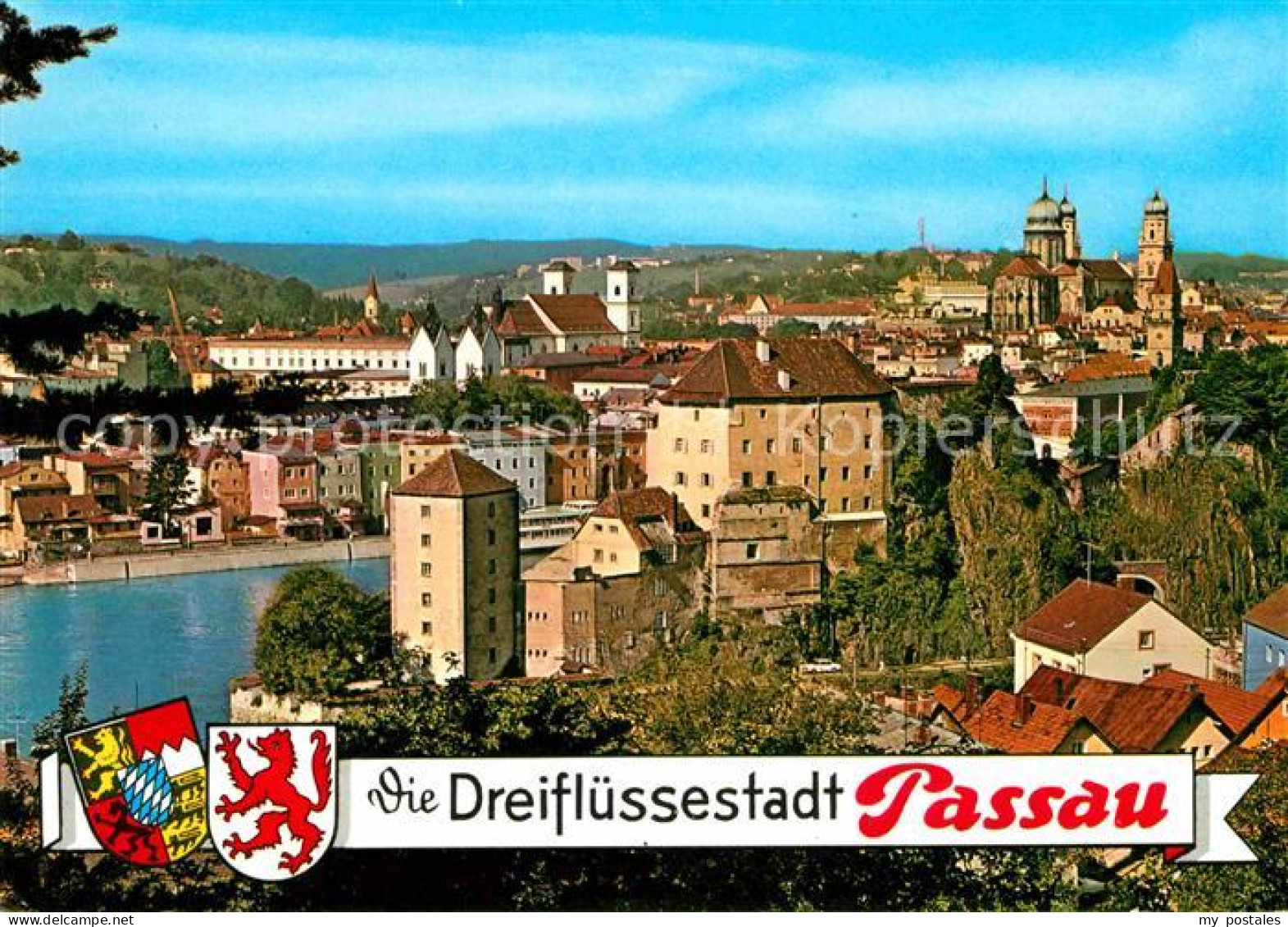 72697580 Passau Stadtbild Mit Dom Dreifluessestadt Passau - Passau