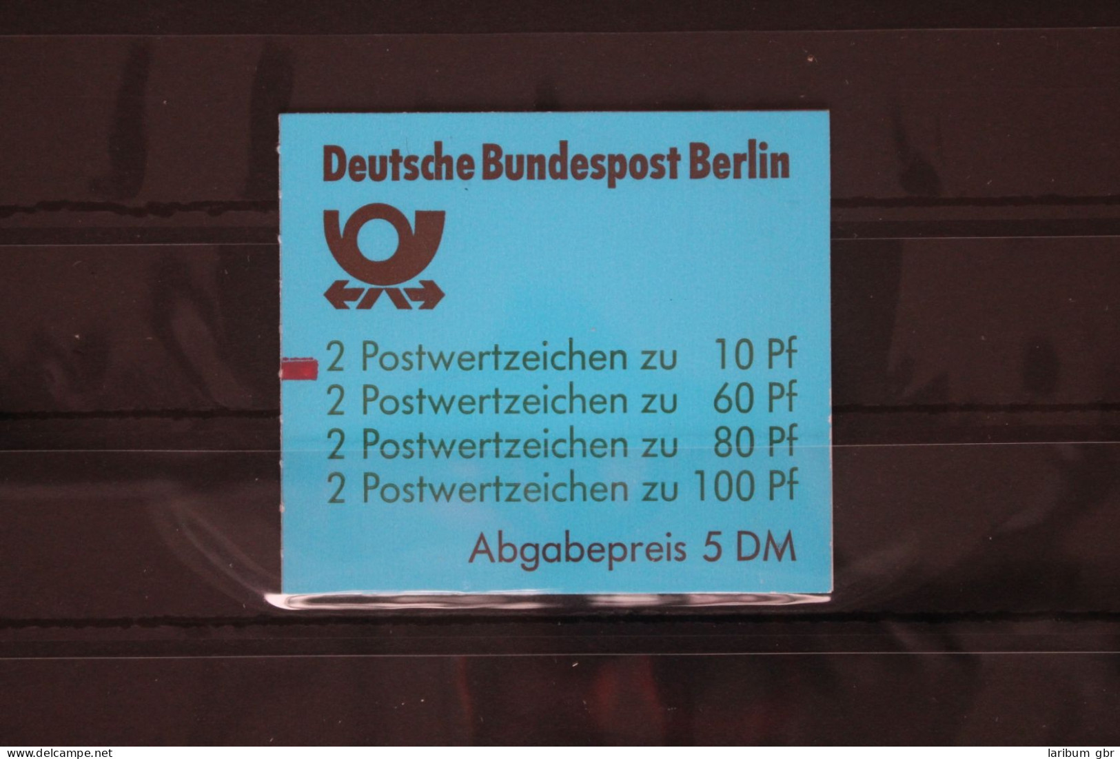 Berlin MH 15 MZ Postfrisch Markenheftchen #FY312 - Booklets