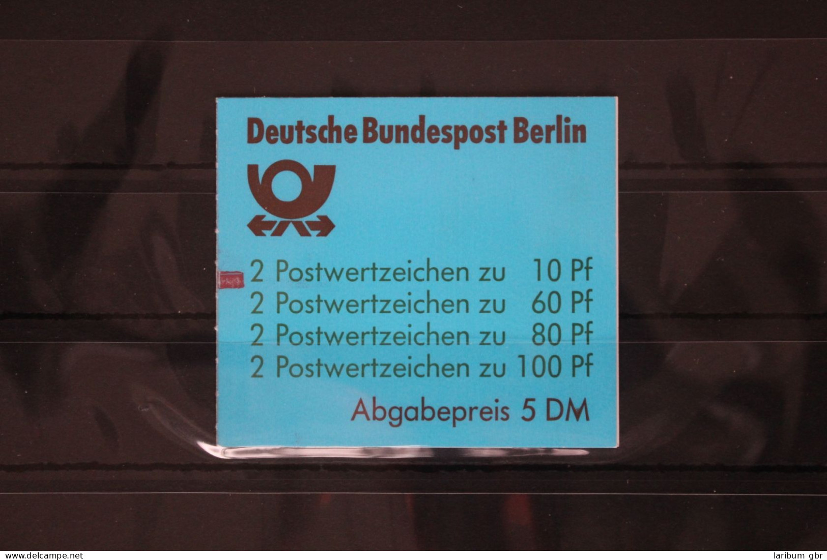 Berlin MH 15 MZ Postfrisch Markenheftchen #FY315 - Booklets