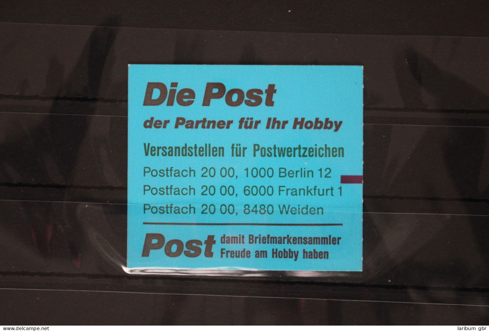 Berlin MH 15 MZ Postfrisch Markenheftchen #FY317 - Carnets