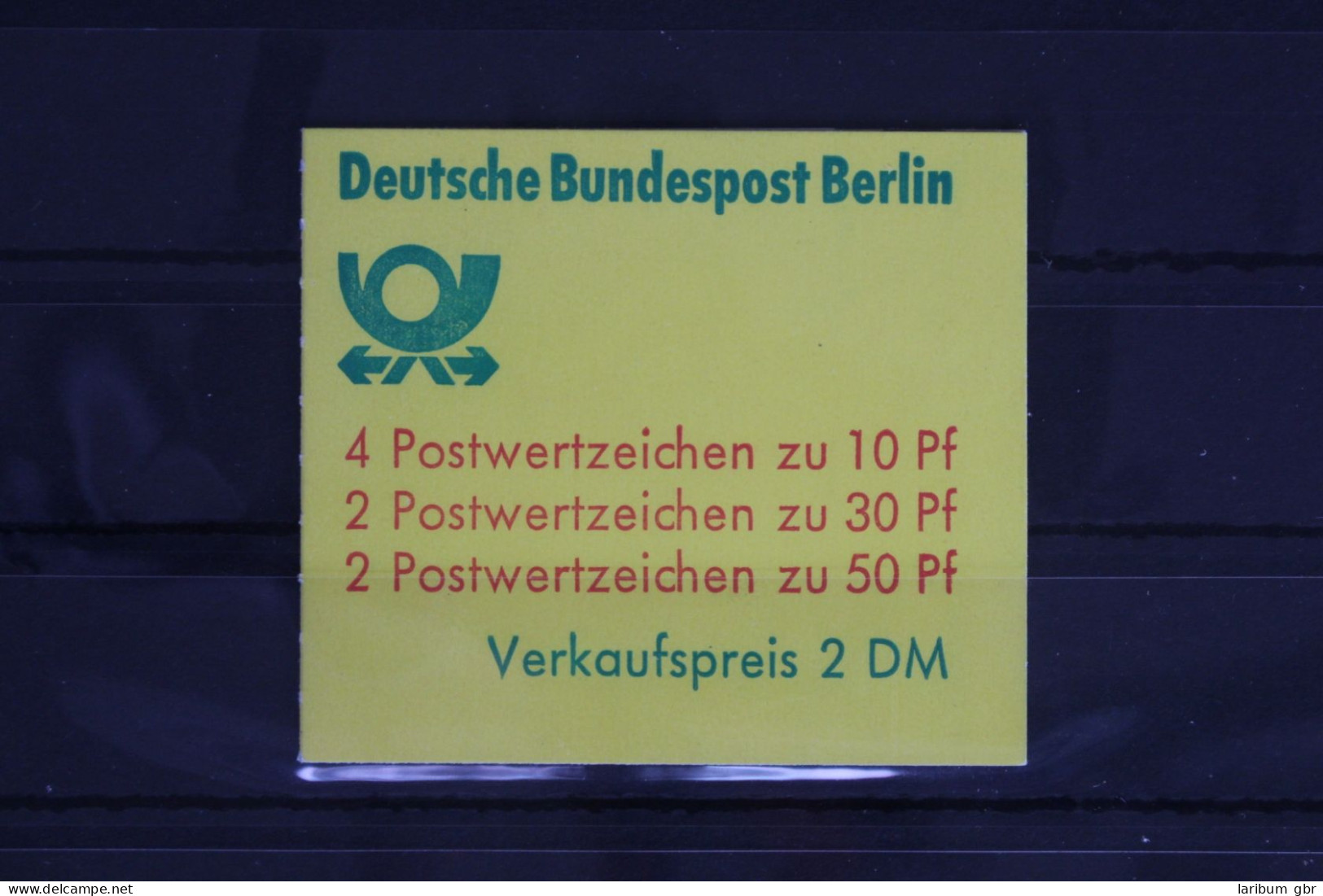 Berlin MH 10 B B OZ Postfrisch Markenheftchen #FY326 - Markenheftchen