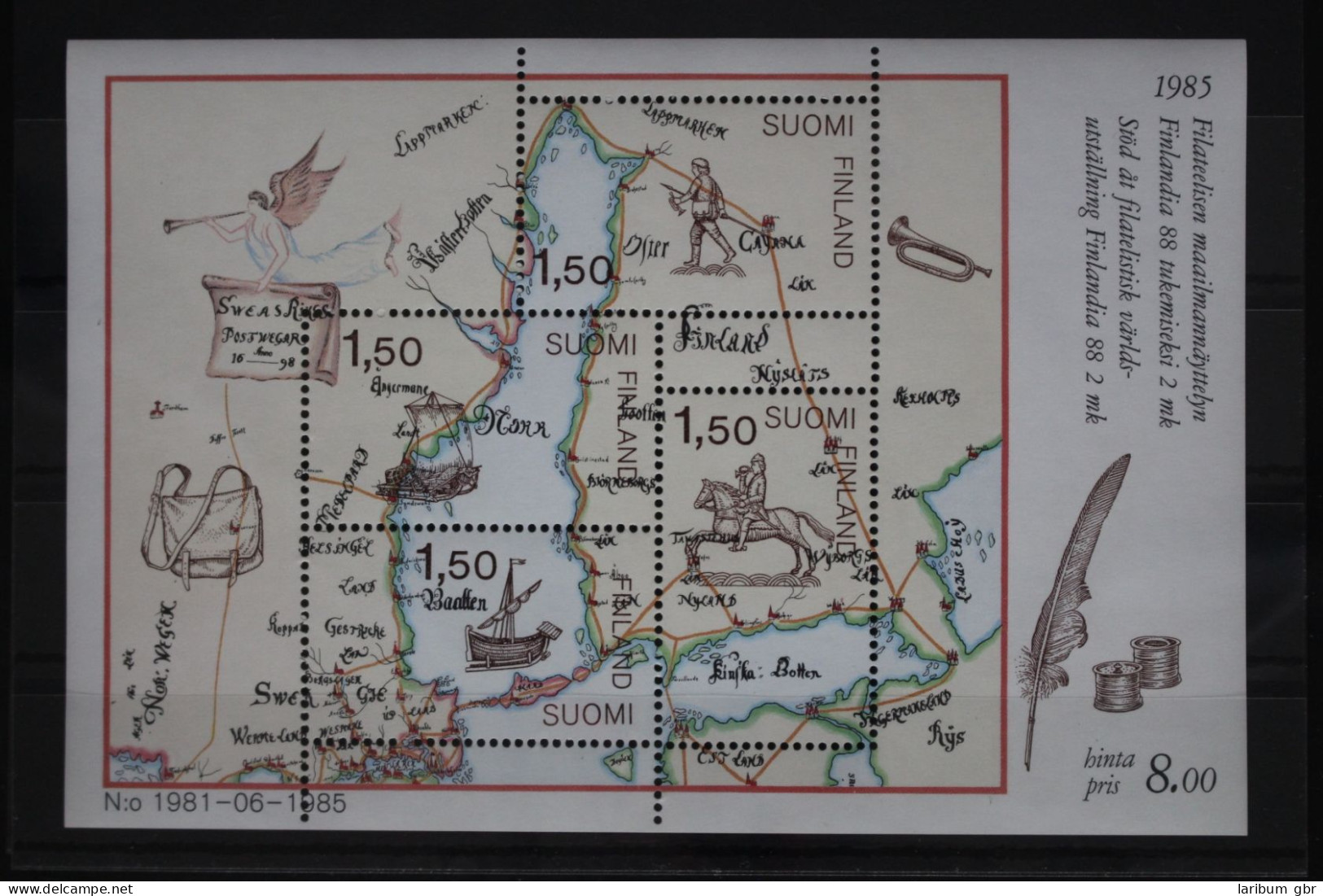 Finnland Block 1 Postfrisch #FX864 - Other & Unclassified