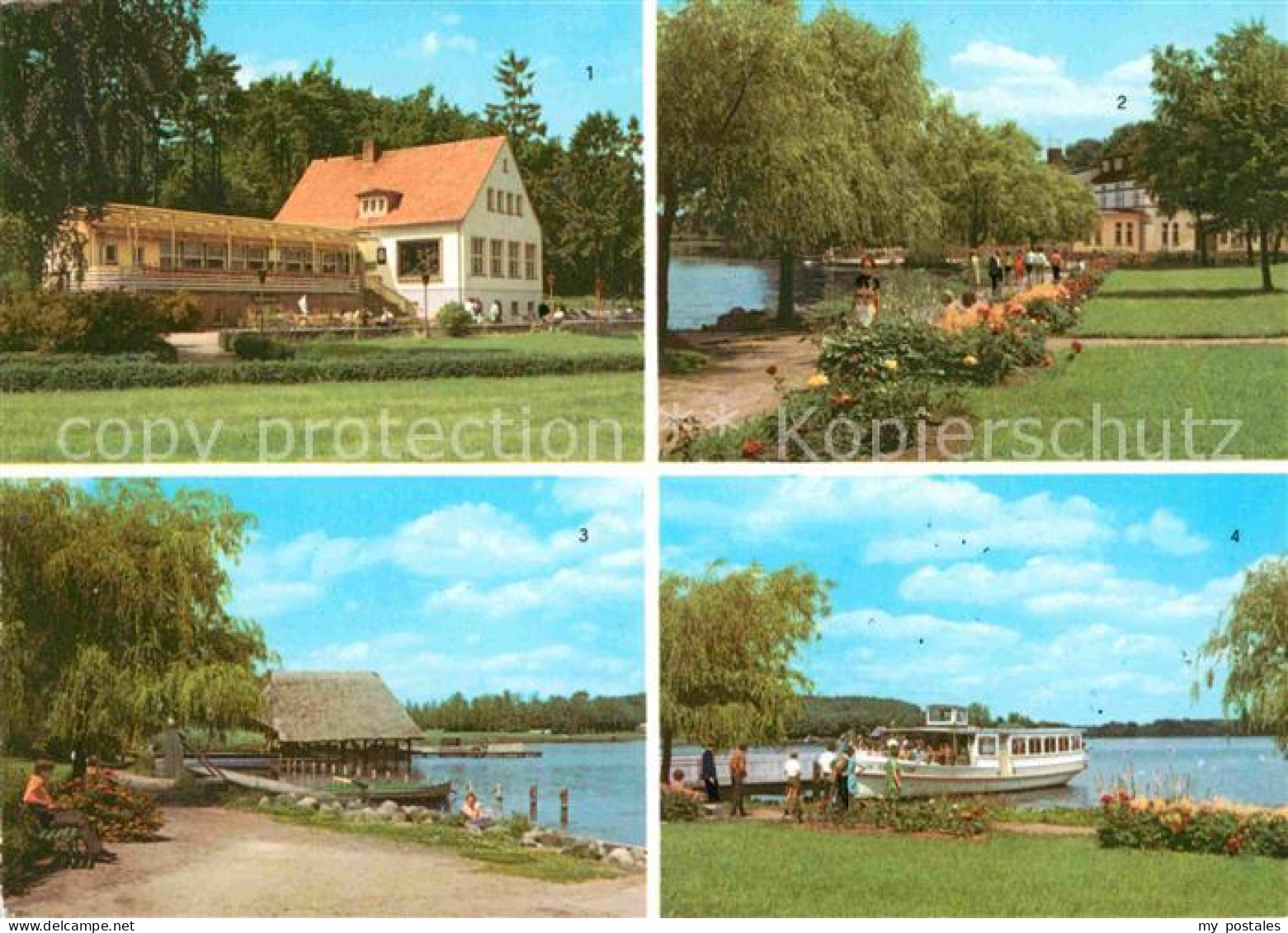 72697519 Krakow See HOG Joernberg Promenade Fischerhaus Dampferanlegestelle Krak - Other & Unclassified