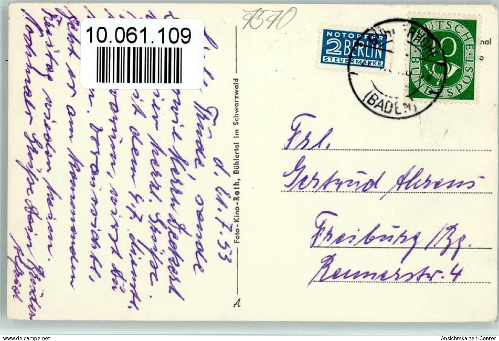 10061109 - Gemeinde Buehlertal - Other & Unclassified