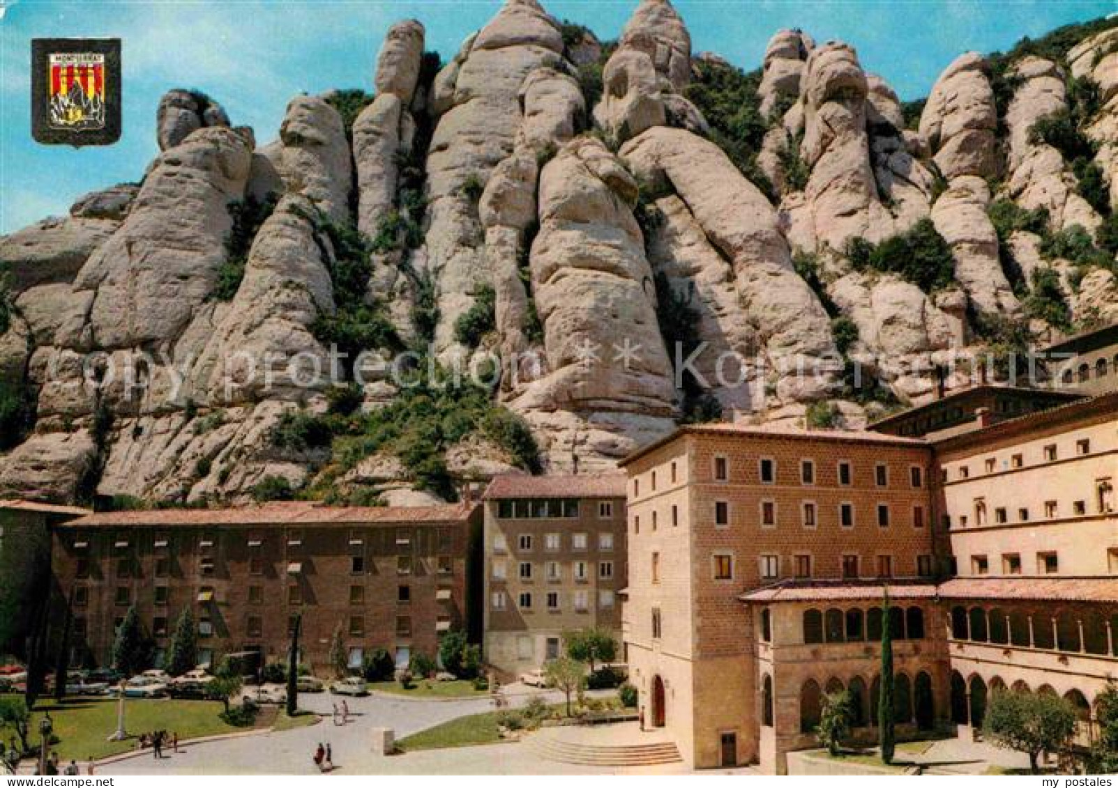 72697464 Montserrat Kloster Vista Parcial Del Santuari Spanien - Andere & Zonder Classificatie