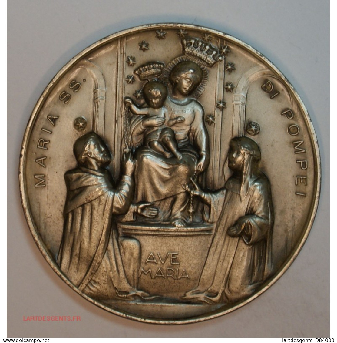 Médaille Paul VI MARIA SS. DI POMPEI - AVE MARIA - Royaux / De Noblesse