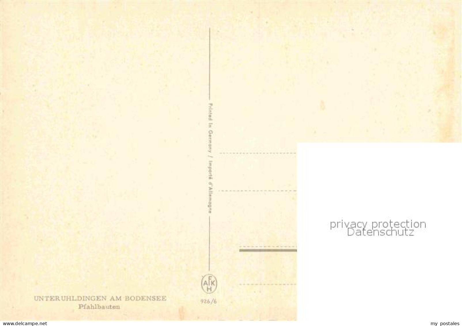 72697414 Unteruhldingen Bodensee Pfahlbauten Uhldingen-Muehlhofen - Other & Unclassified