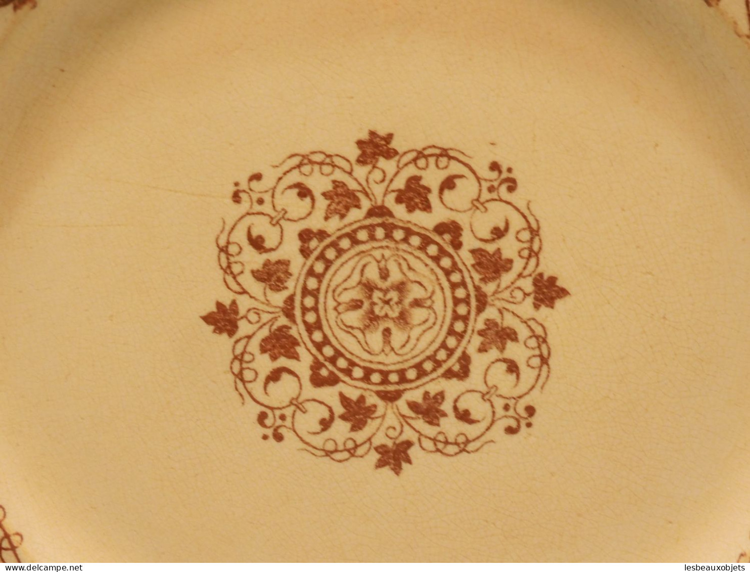 -ANCIENNE ASSIETTE JULES VIEILLARD  Bordeaux Service LOUIS XV COLLECTION    E - Bordeaux (FRA)