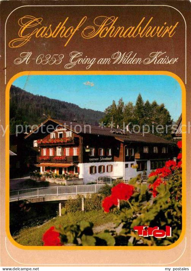 72697363 Going Wilden Kaiser Tirol Gasthof Schnablwirt Going Am Wilden Kaiser - Sonstige & Ohne Zuordnung