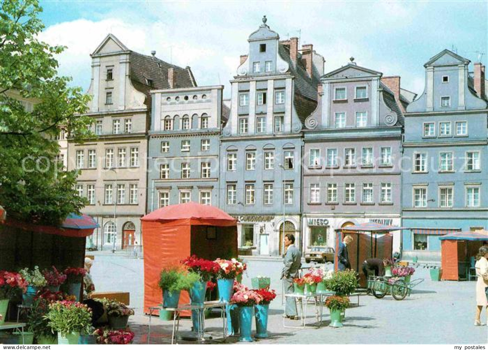 72697360 Wroclaw Plac Solny Fragment Pierzei Zachodniej  - Pologne