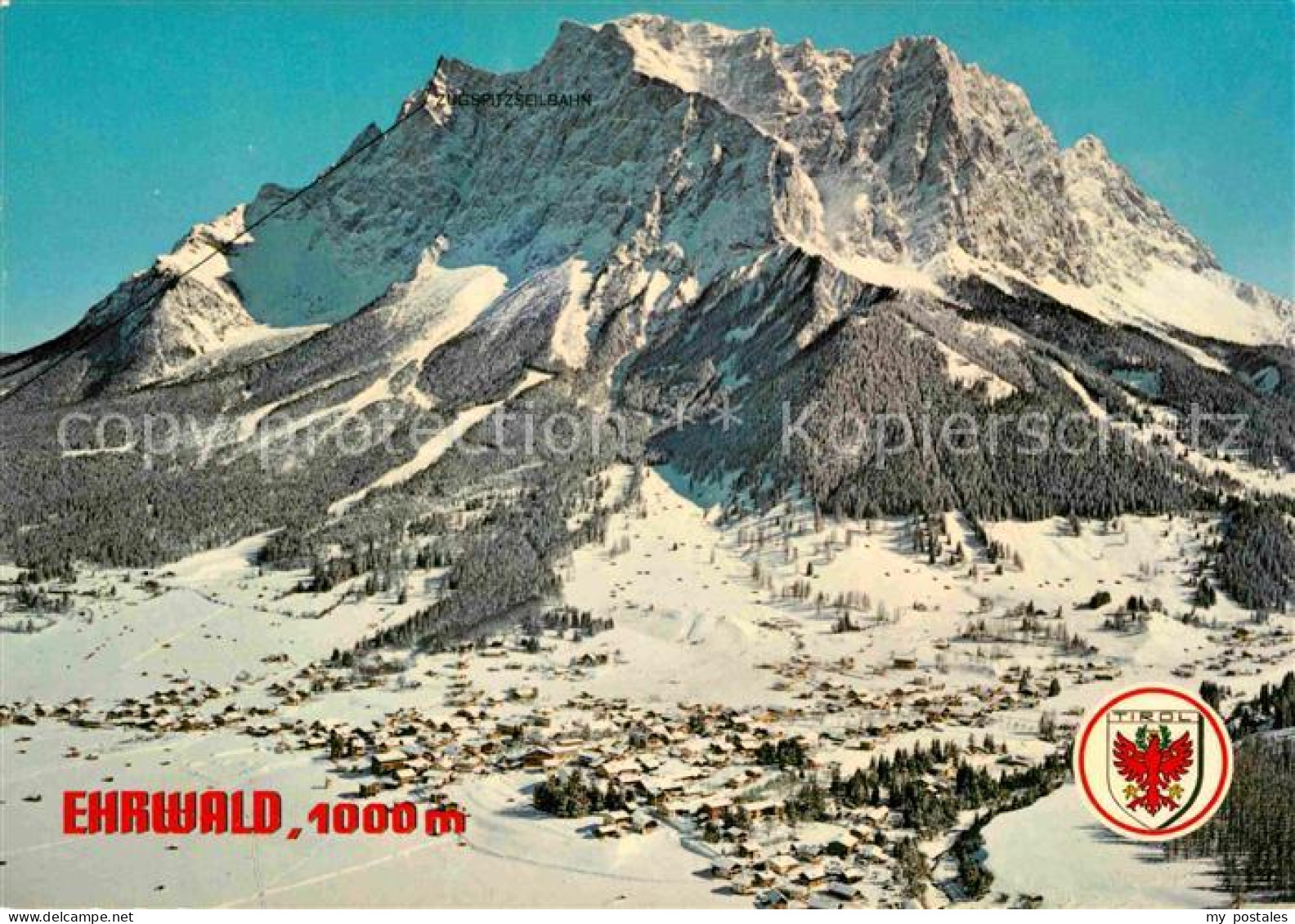 72696979 Ehrwald Tirol Winter Zugspitze Ehrwald - Andere & Zonder Classificatie