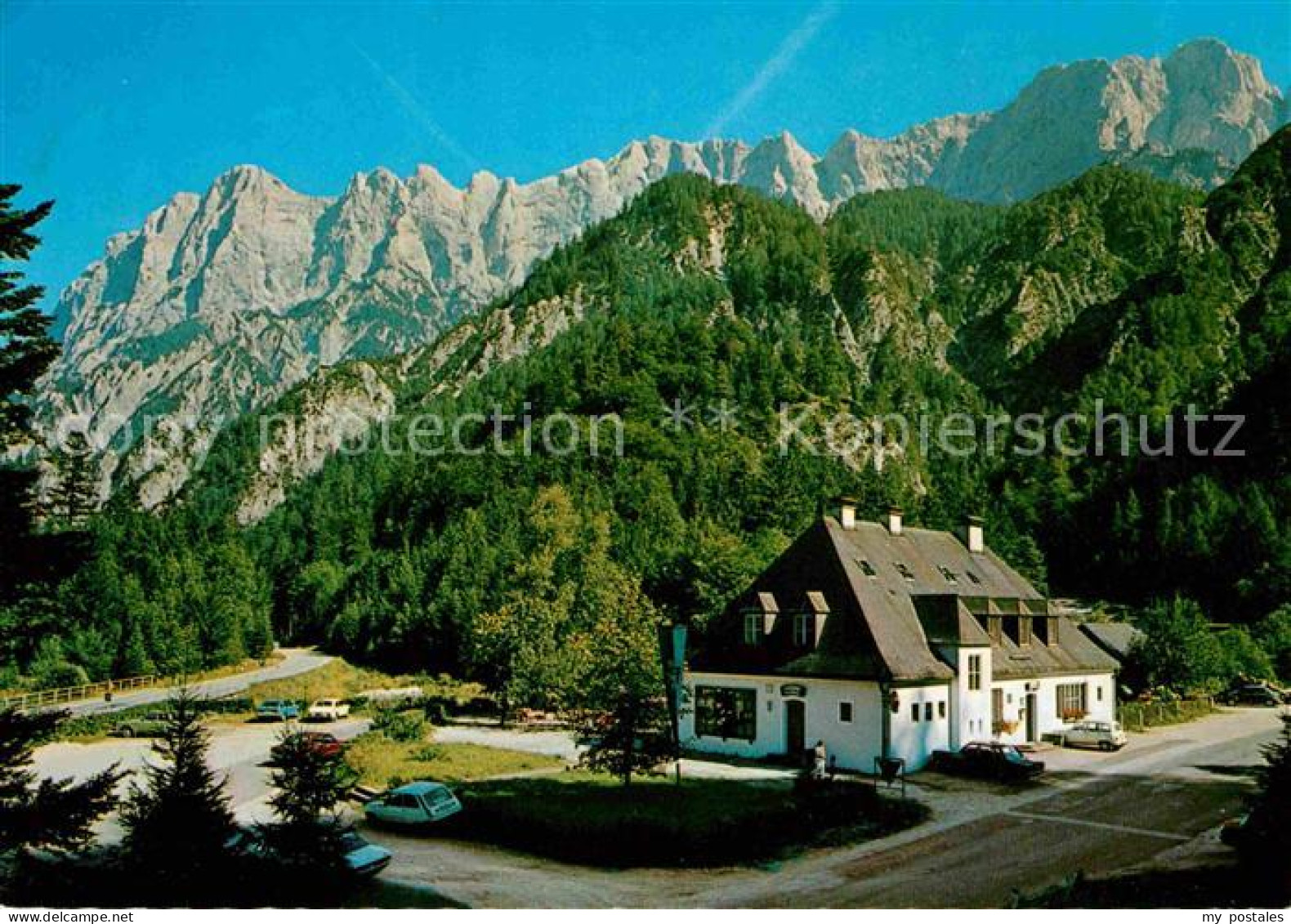 72696973 Johnsbach Steiermark Gasthof Bachbruecke Johnsbach - Sonstige & Ohne Zuordnung