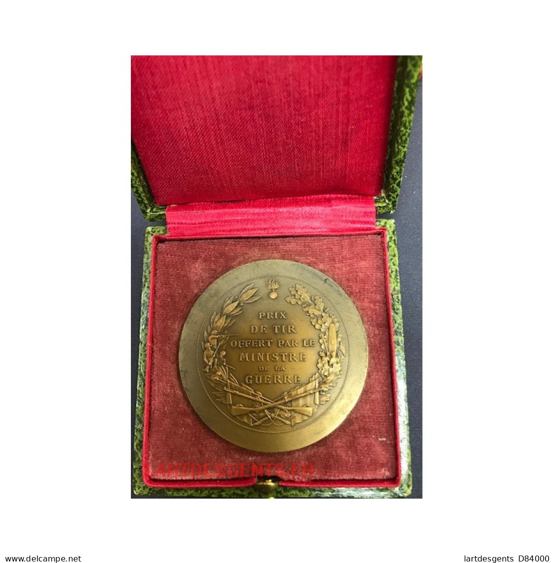 Médaille  Prix De Tir Offert Par Le Ministre De La Guerre D.Dupuis, Lartdesgents.fr - Monarchia / Nobiltà