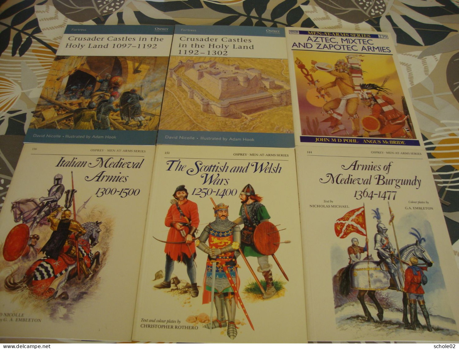 Lot De 30 Titres Osprey Série Men At Arms - English