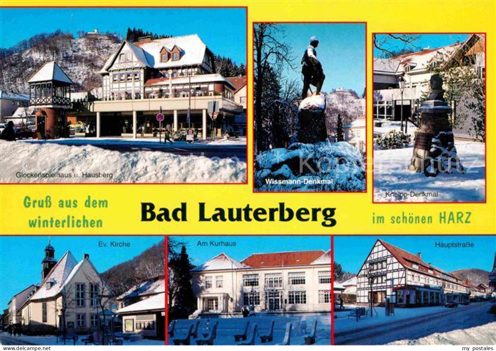 72696789 Bad Lauterberg Glockenspielhaus Hausberg Wissmann Denkmal Kneipp Denkma - Bad Lauterberg