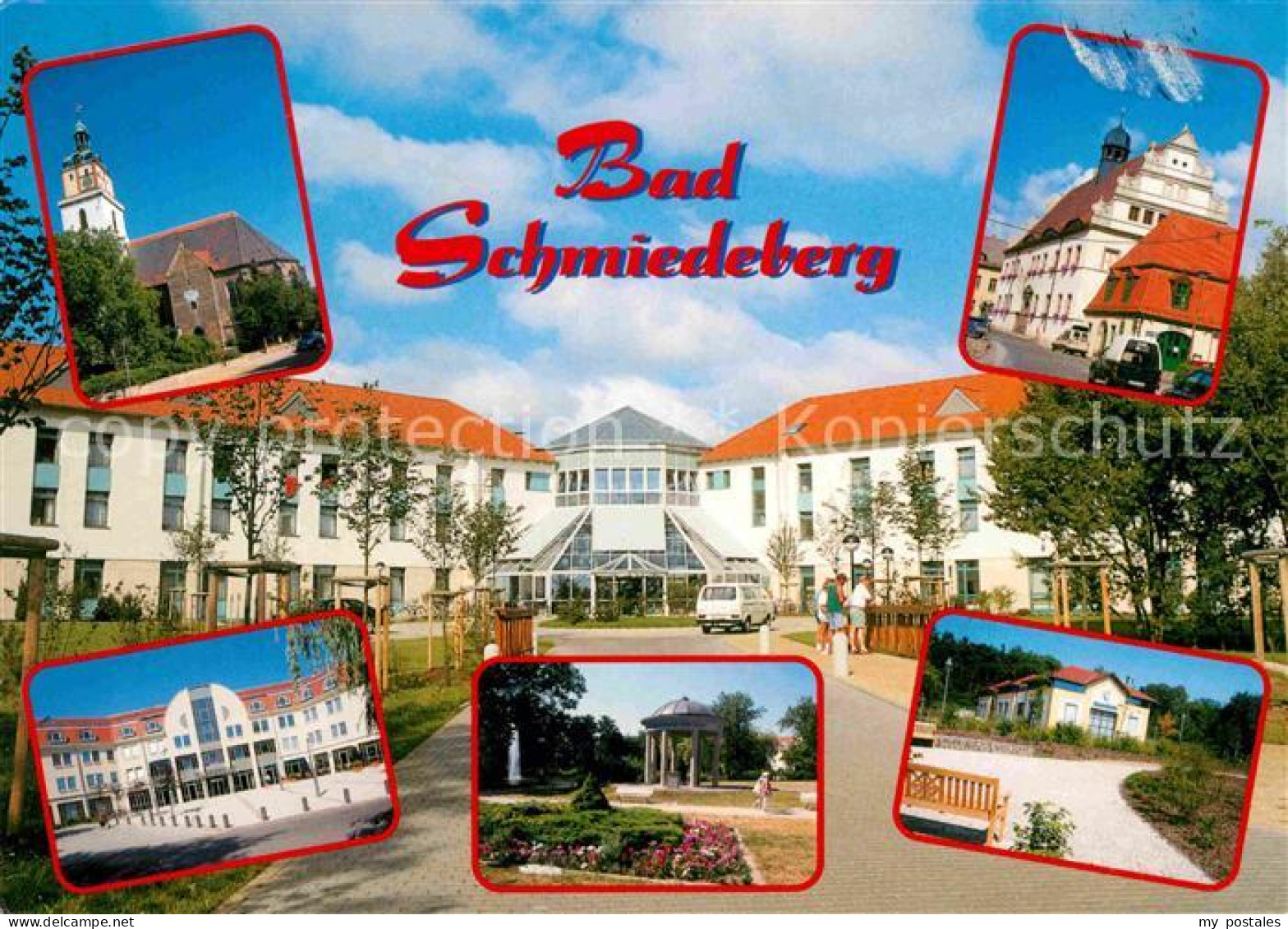 72696518 Bad Schmiedeberg Rehabilitationsklinik Der BfA Stadtkirche Rathaus Alte - Bad Schmiedeberg