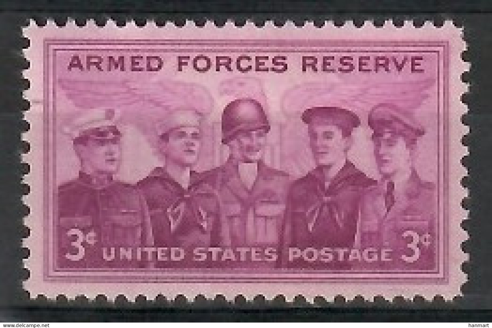 United States Of America 1955 Mi 687 MNH  (ZS1 USA687) - Militaria