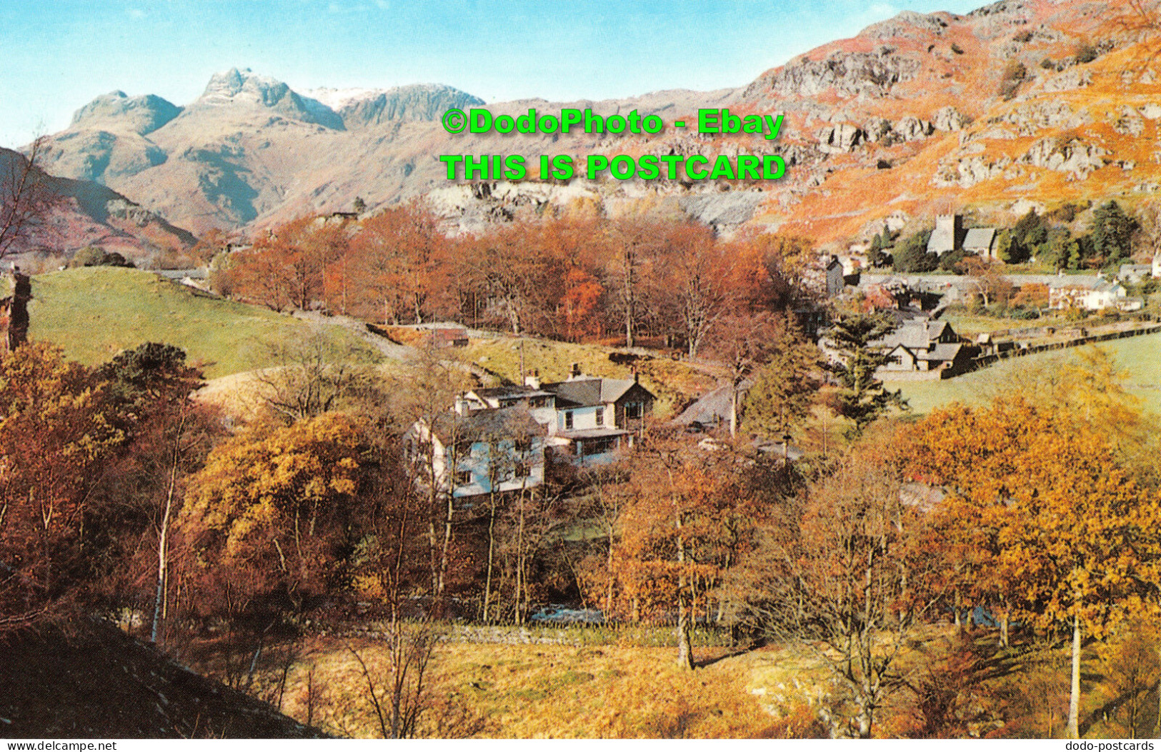 R449148 Chapel Stile And Langdale Pikes. Gt. Langdale. KLD 710. Sanderson And Di - Wereld