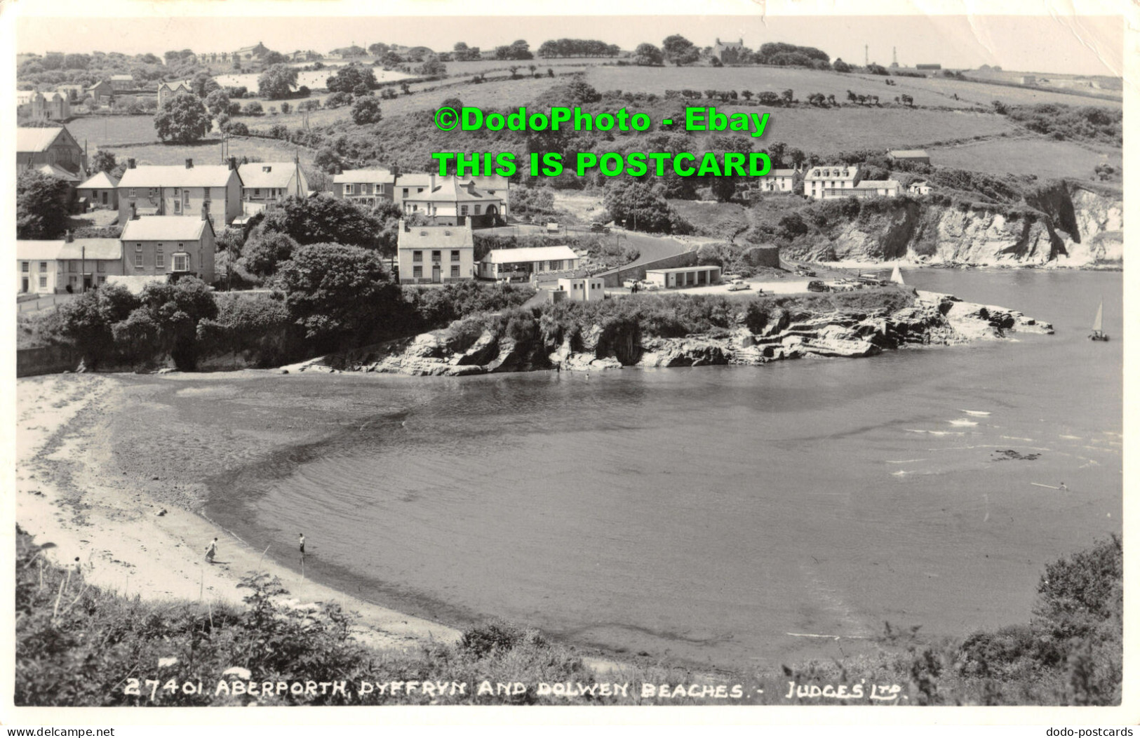 R449465 27401. Aberporth. Dyffryn And Dolwen Beaches. Judges. 1956 - Wereld