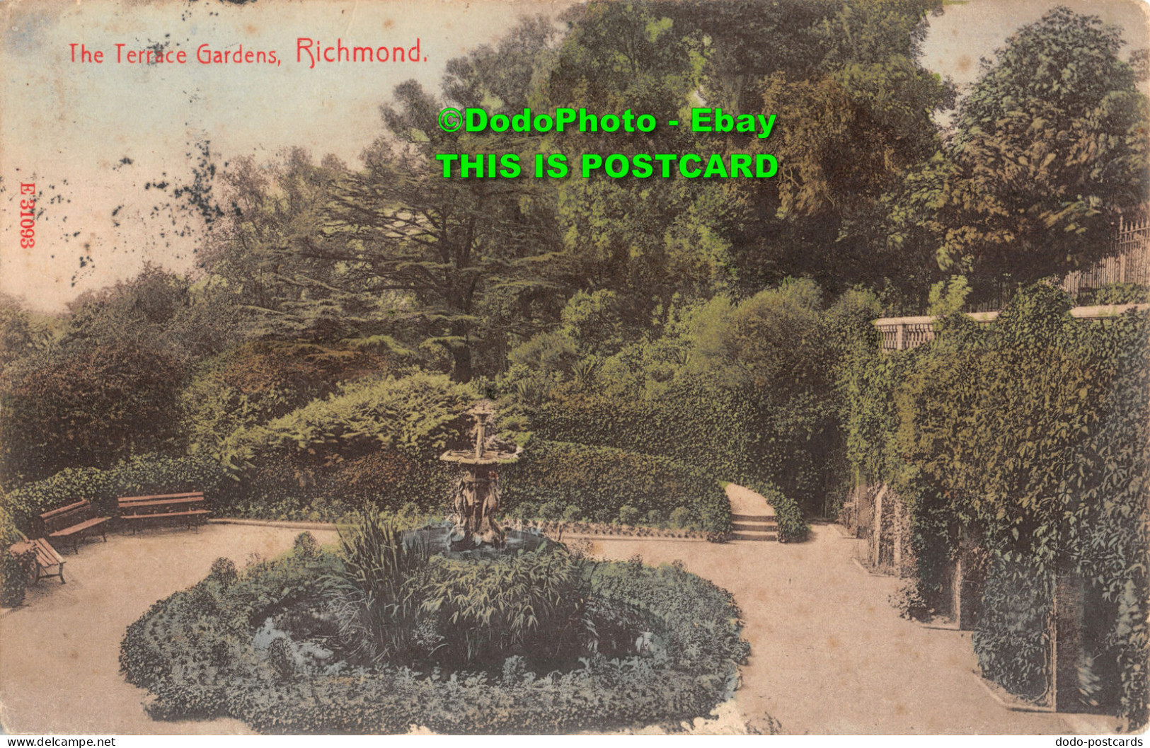 R449382 The Terrace Gardens. Richmond. E31093. Stengel. 1906 - Wereld