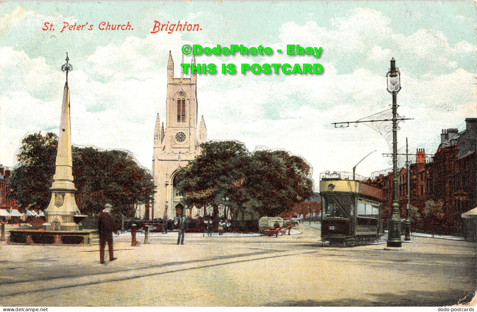 R449384 St. Peters Church. Brighton. 1907 - Wereld