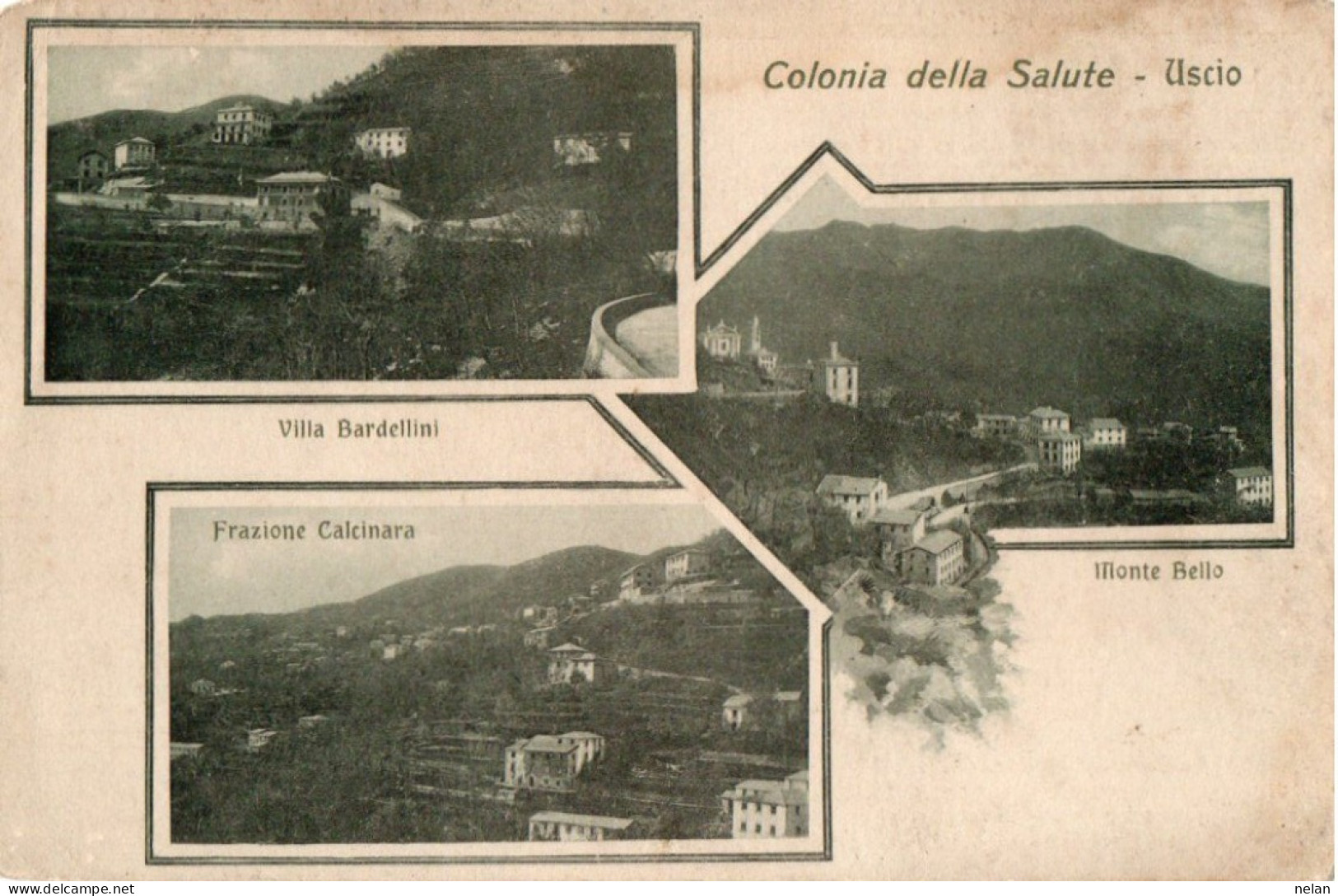 COLONIA DELLA SALUTE - USCIO - F.P. - Genova (Genua)