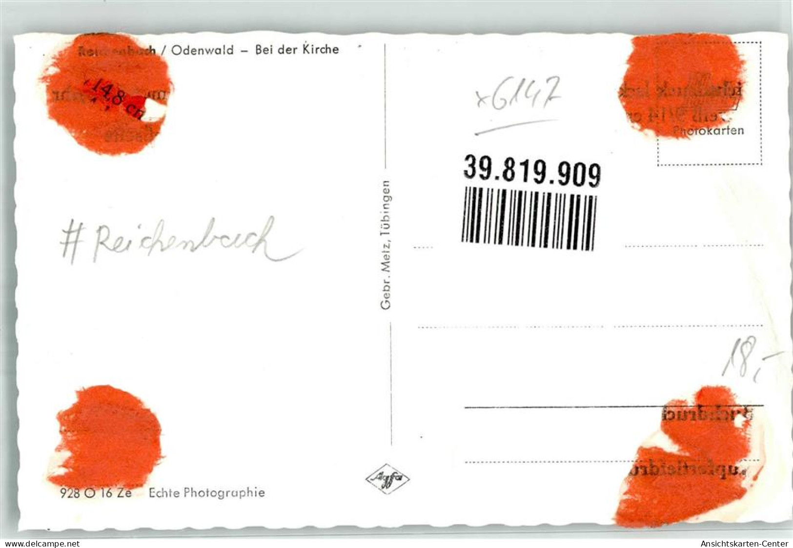 39819909 - Reichenbach , Odenw - Sonstige & Ohne Zuordnung