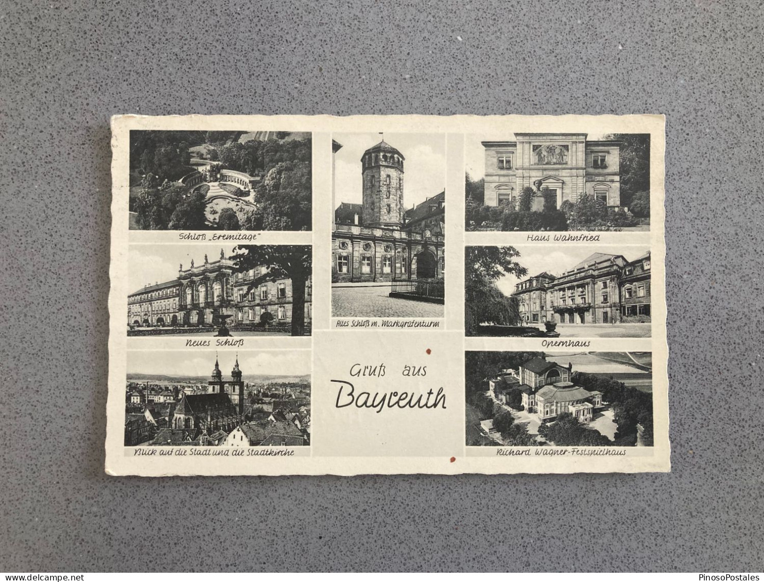 Gruss Aus Bayreuth Carte Postale Postcard - Bayreuth