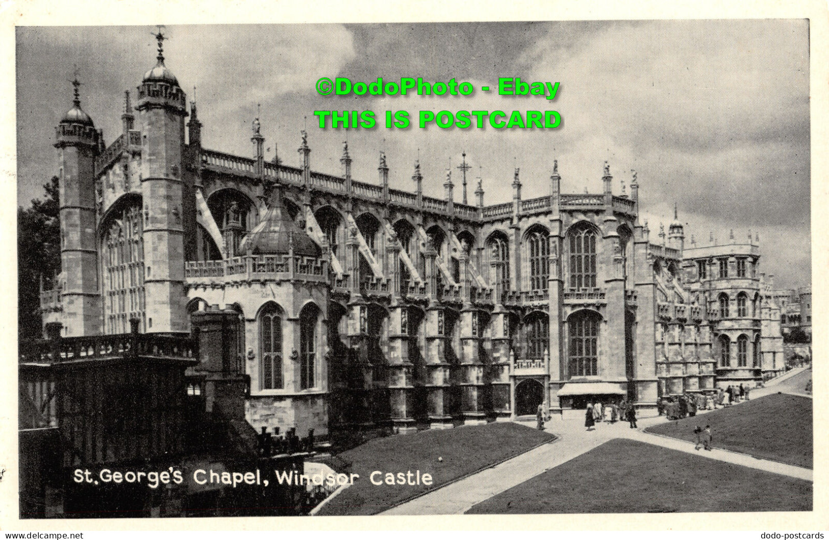 R449392 St. Georges Chapel. Windsor Castle. T. V. A. P. Oxford. Series XXX. 1193 - Wereld