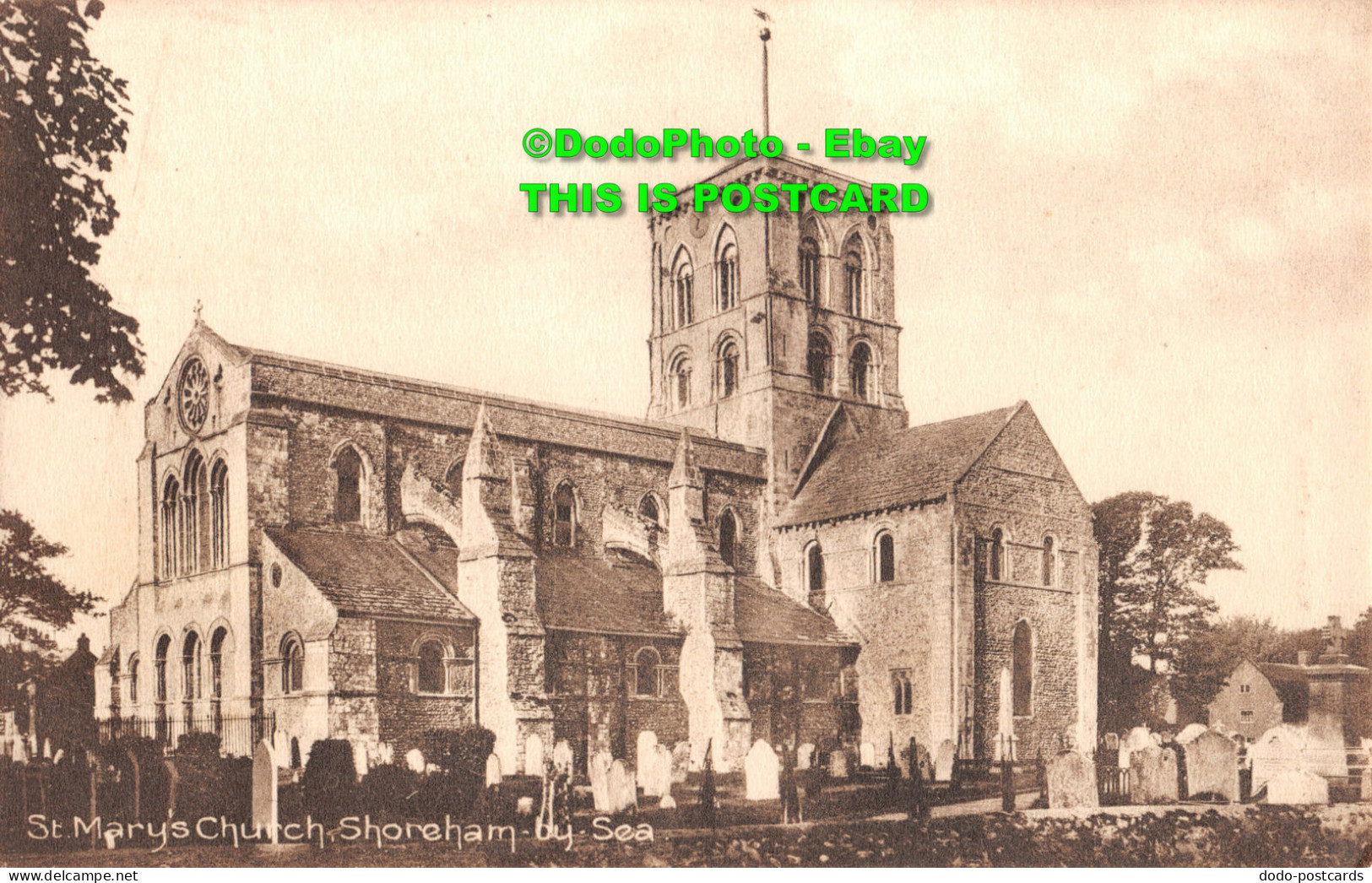 R449164 St. Marys Church. Shoreham By Sea. Wintons Library - Wereld