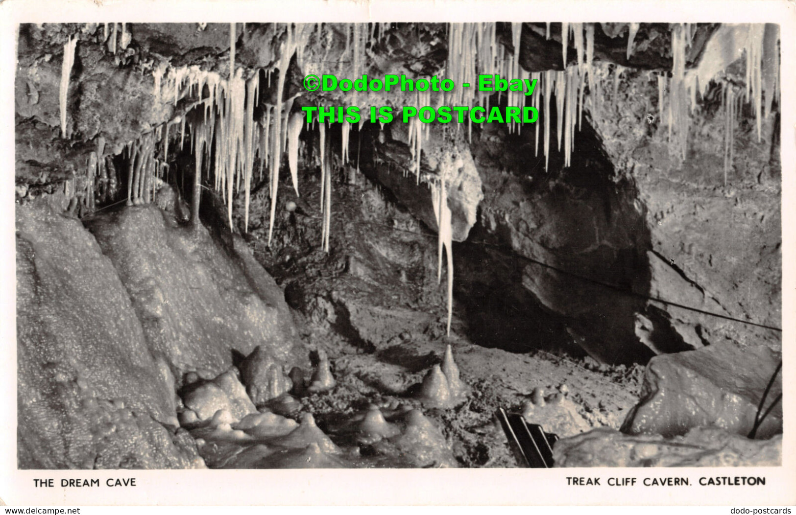 R449482 The Dream Cave. Treak Cliff Cavern. Castleton. RP. 1954 - Wereld