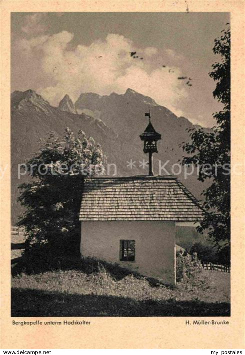 72695978 Hochkalter Bergkapelle  Hochkalter - Berchtesgaden
