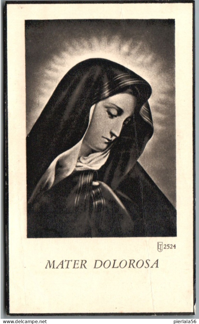 Bidprentje Dessel - Van Den Bergh Maria Theresia (1868-1952) - Devotion Images