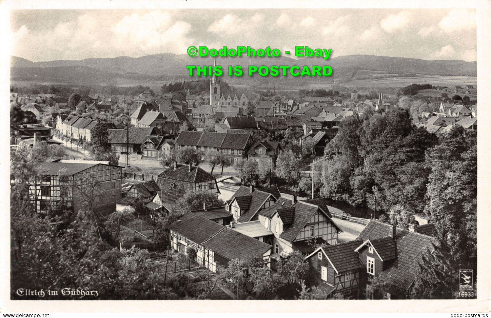 R449180 Ellrich Im Sudharz. Klinke. 16933. 1938 - Wereld