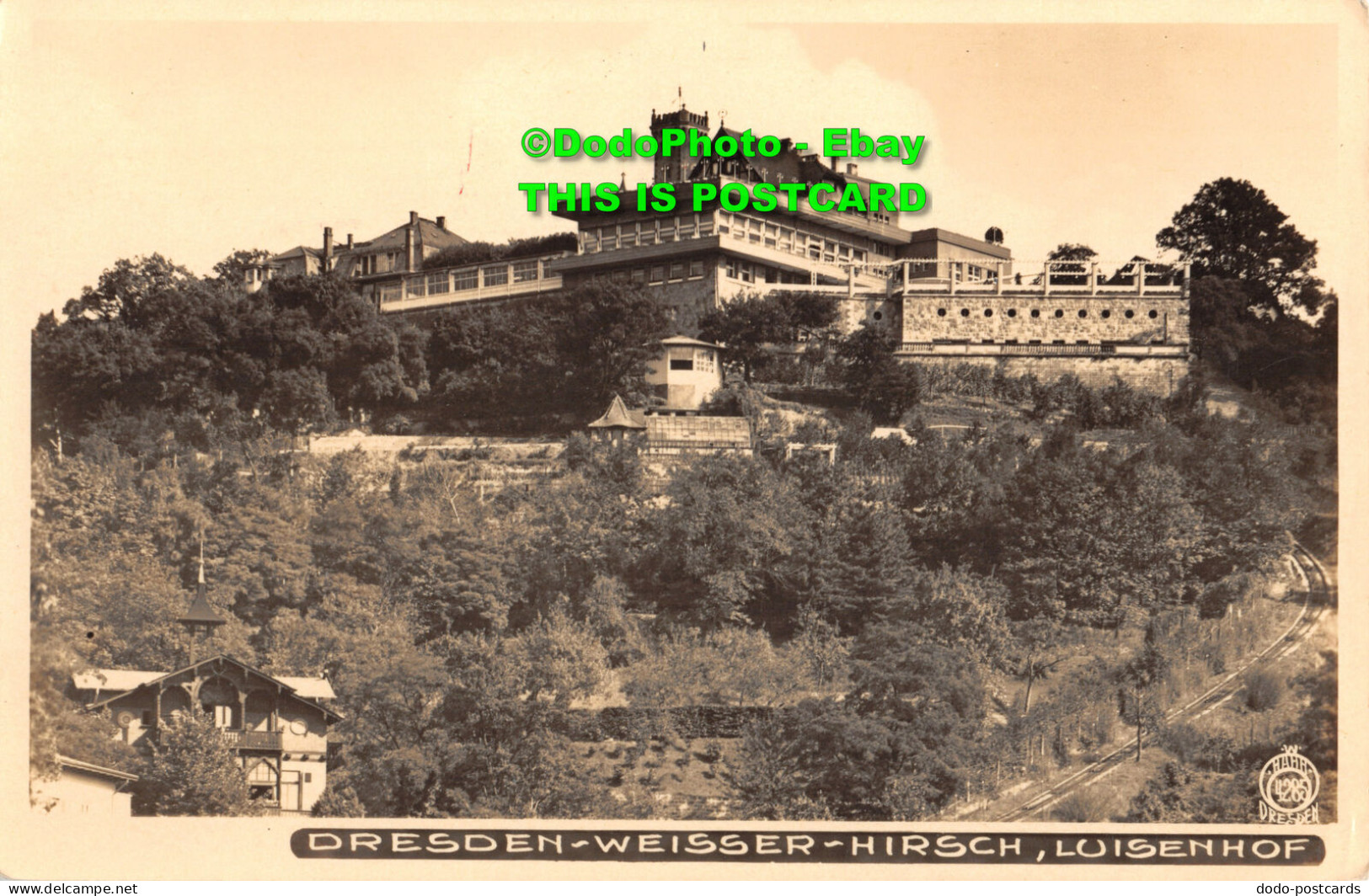 R449186 Dresden Weisser Hirsch. Luisenhof. Weber Medio Sorte Sudeten. Walter Hah - Wereld