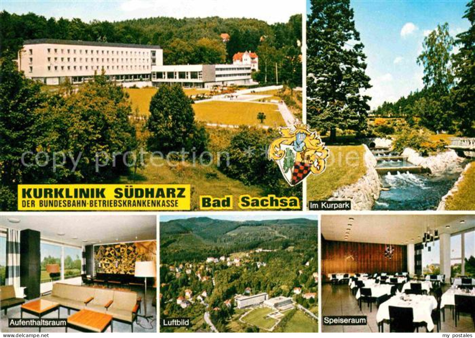 72695185 Bad Sachsa Harz Kurklinik Suedharz Kurpark Aufenthaltsraum Speiseraum L - Bad Sachsa