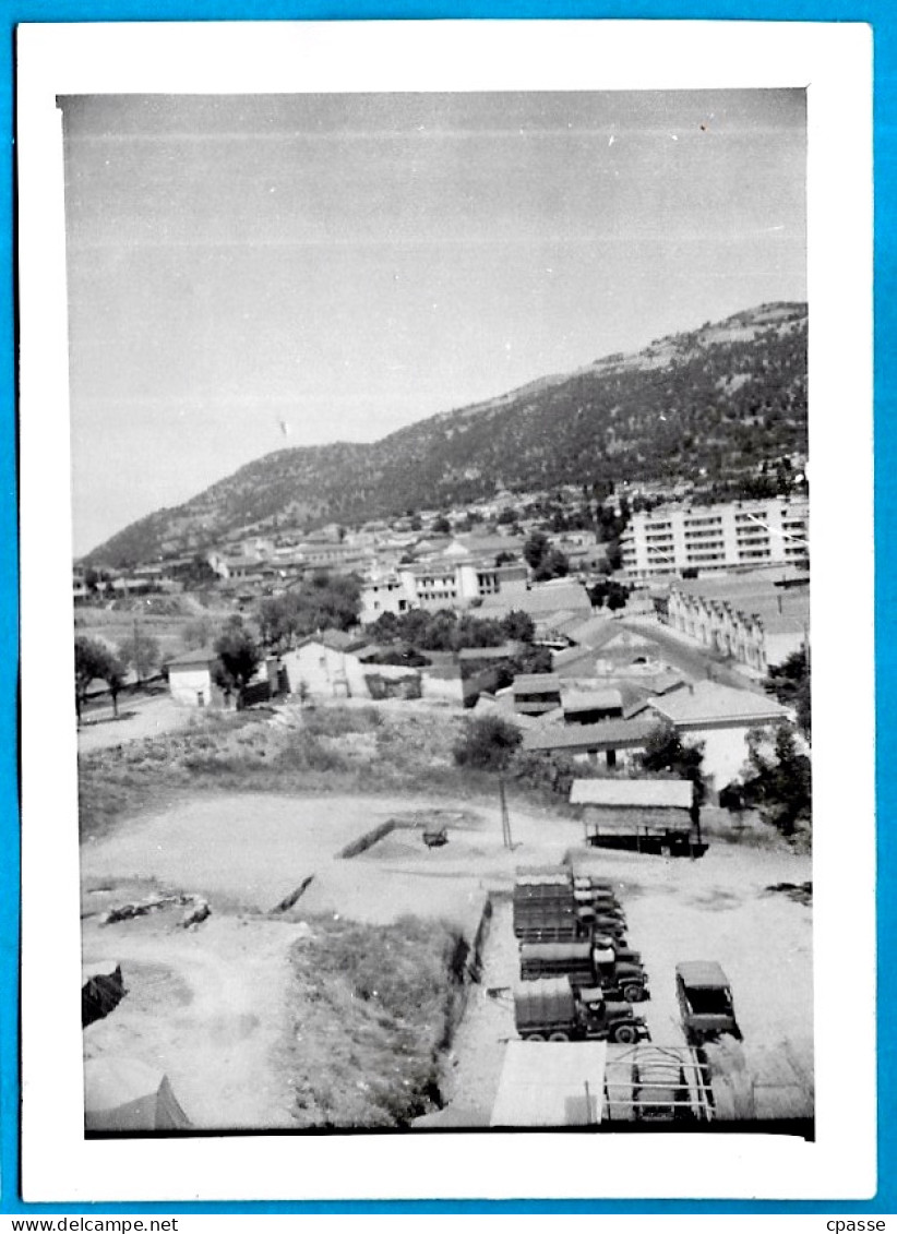 (Lot De 4) PHOTO Photographie Amateur BASE MILITAIRE De TIZI-OUZOU Algérie ** Militaria - Guerre, Militaire