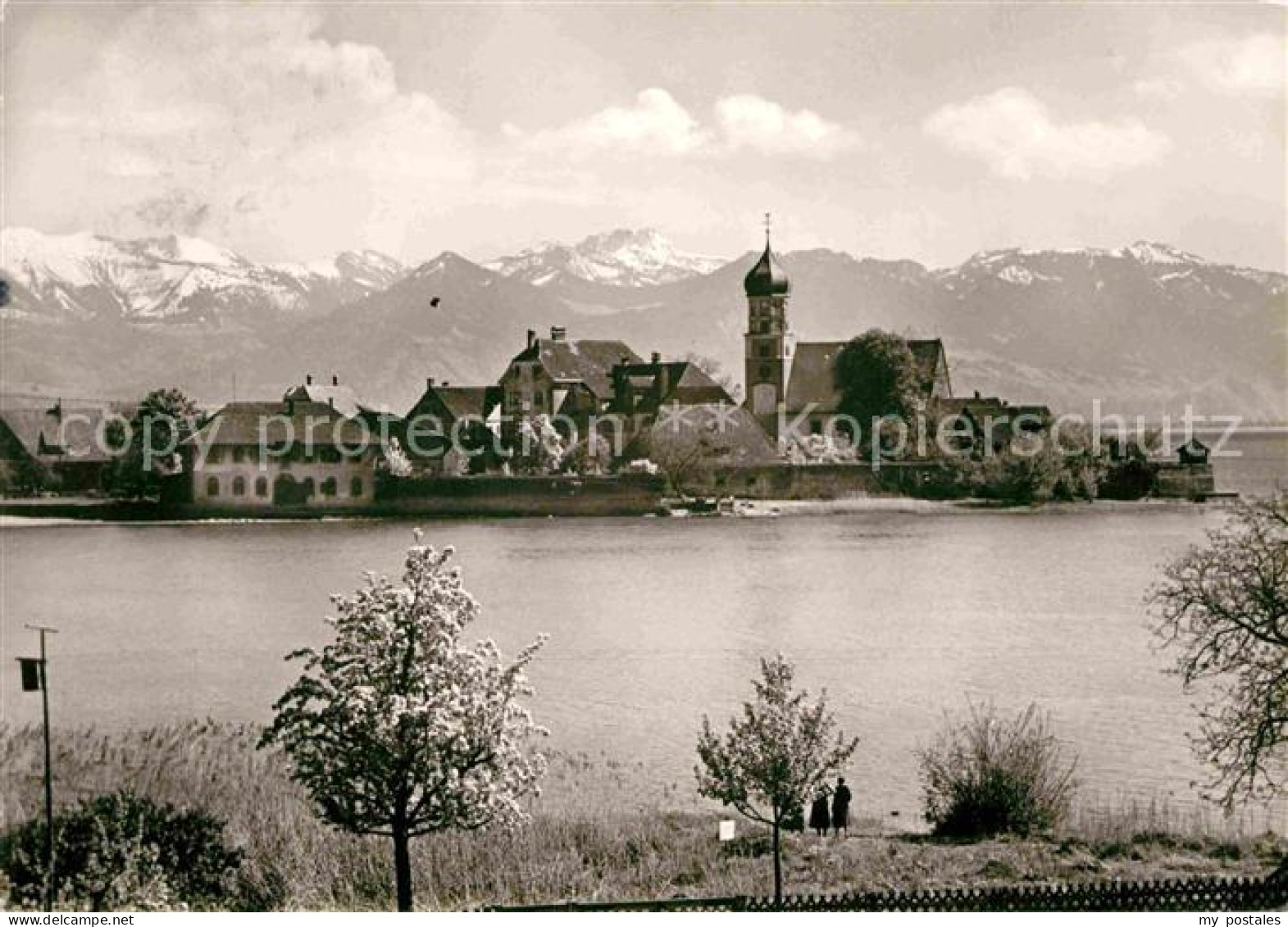 72694819 Wasserburg Bodensee Kirchenpartie Am See Wasserburg (Bodensee) - Wasserburg (Bodensee)