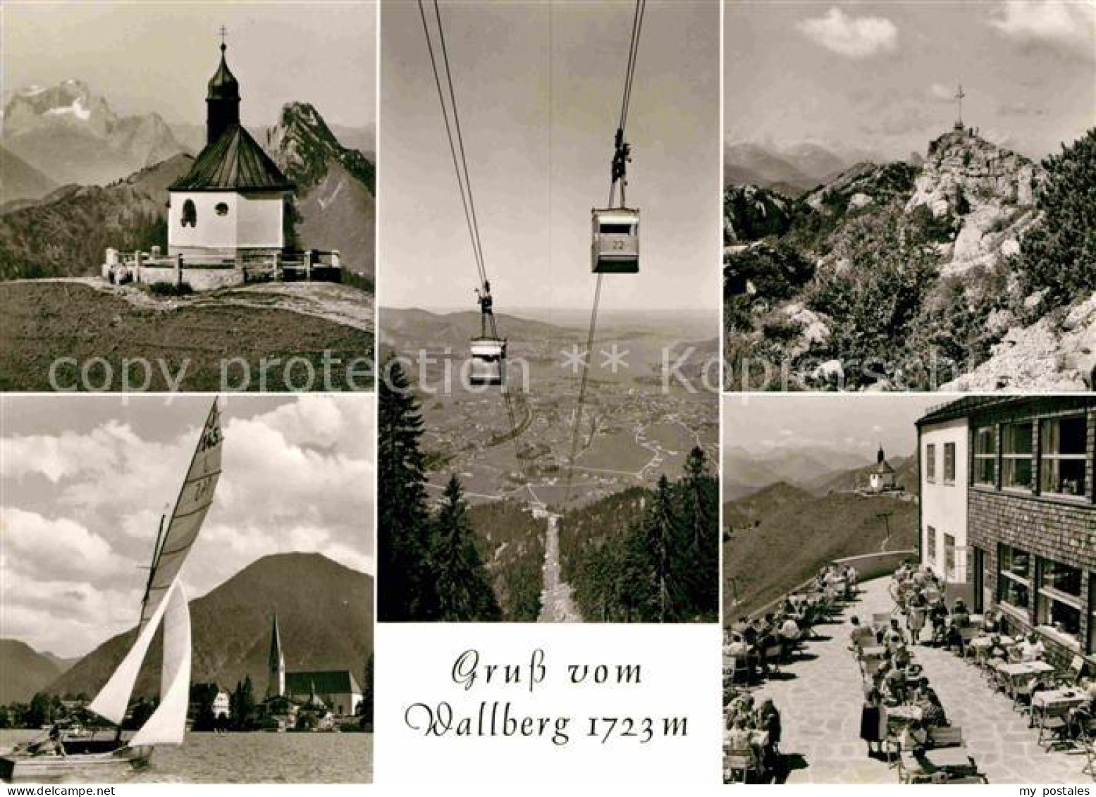 72694809 Wallberg Seilbahn Kapelle Rottach Egern Wallberg - Tegernsee